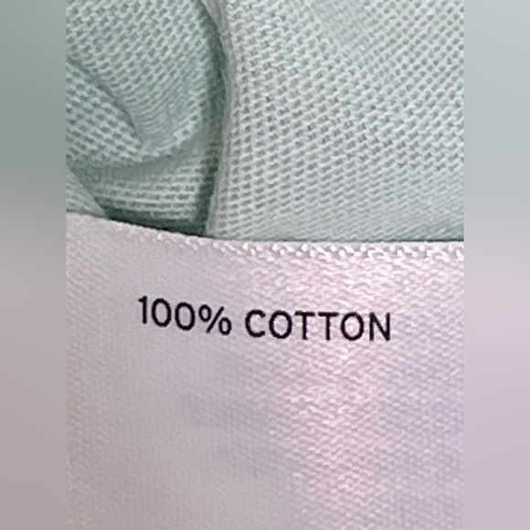 100% Cotton XL Relaxed Henley Tee Mint Green spring Easter Duluth Trading Co - Picture 4 of 9